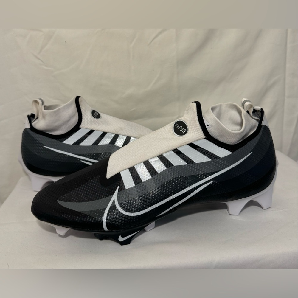 Nike Vapor Edge‎ Pro 360 Mens 14 Black White Football Cleats (DQ3670-001)